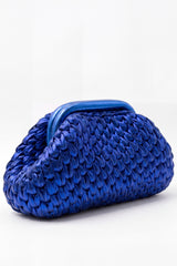 Blue Metallic Clutch
