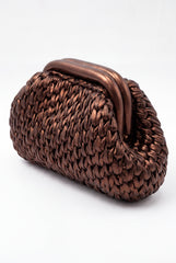 Bronze Metallic Clutch