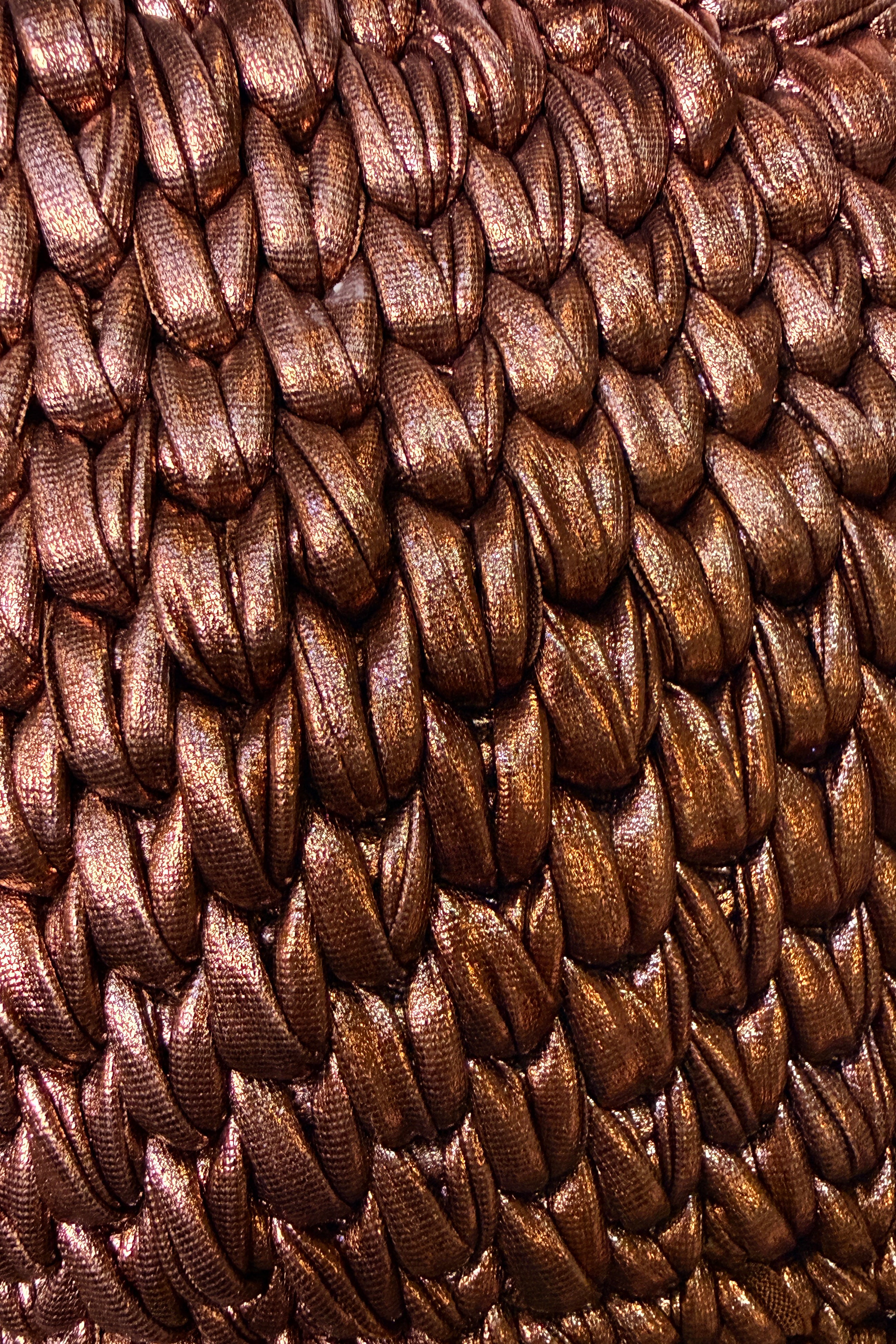 Bronze Metallic Clutch