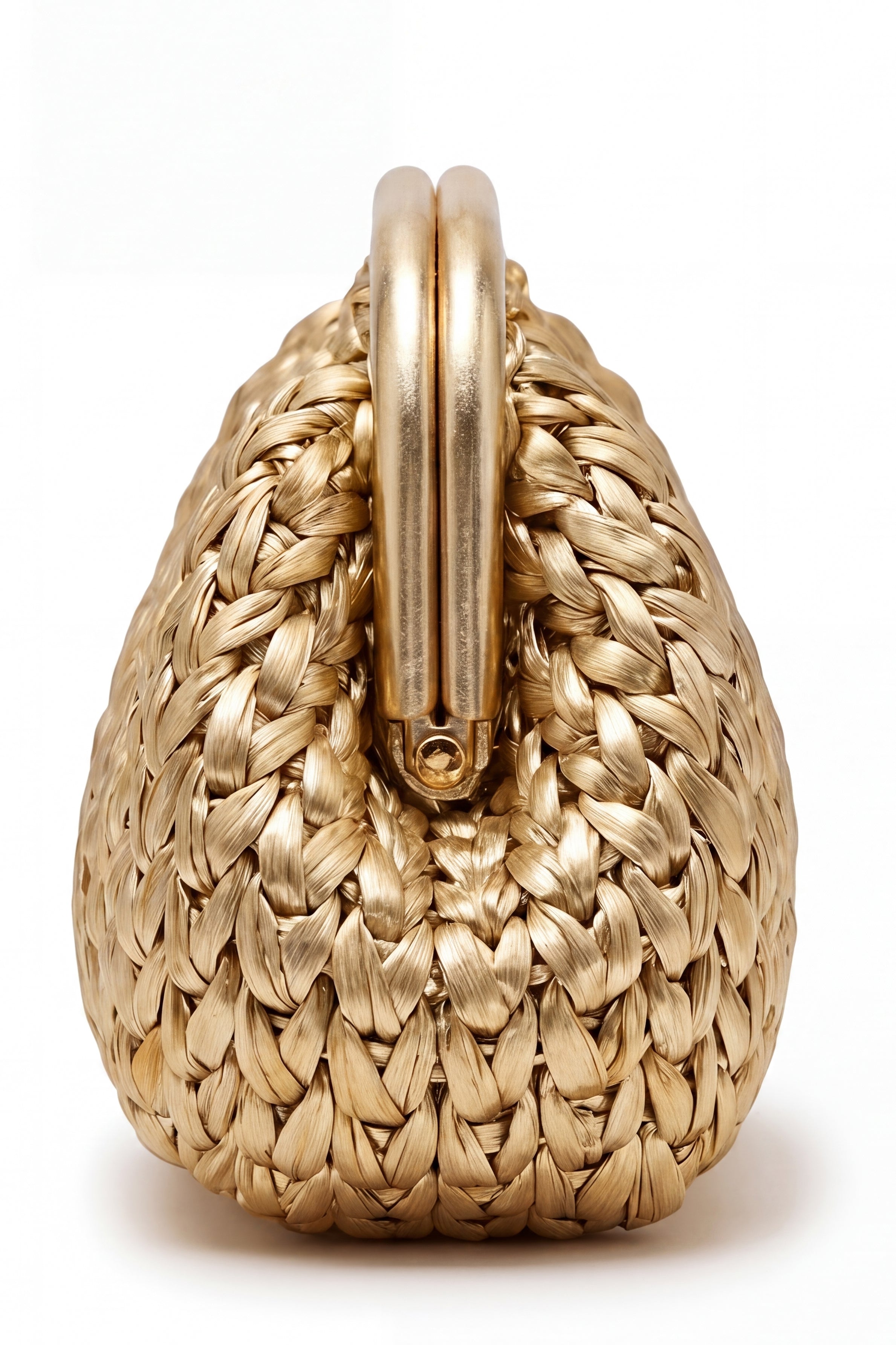 Champagne Metallic Clutch