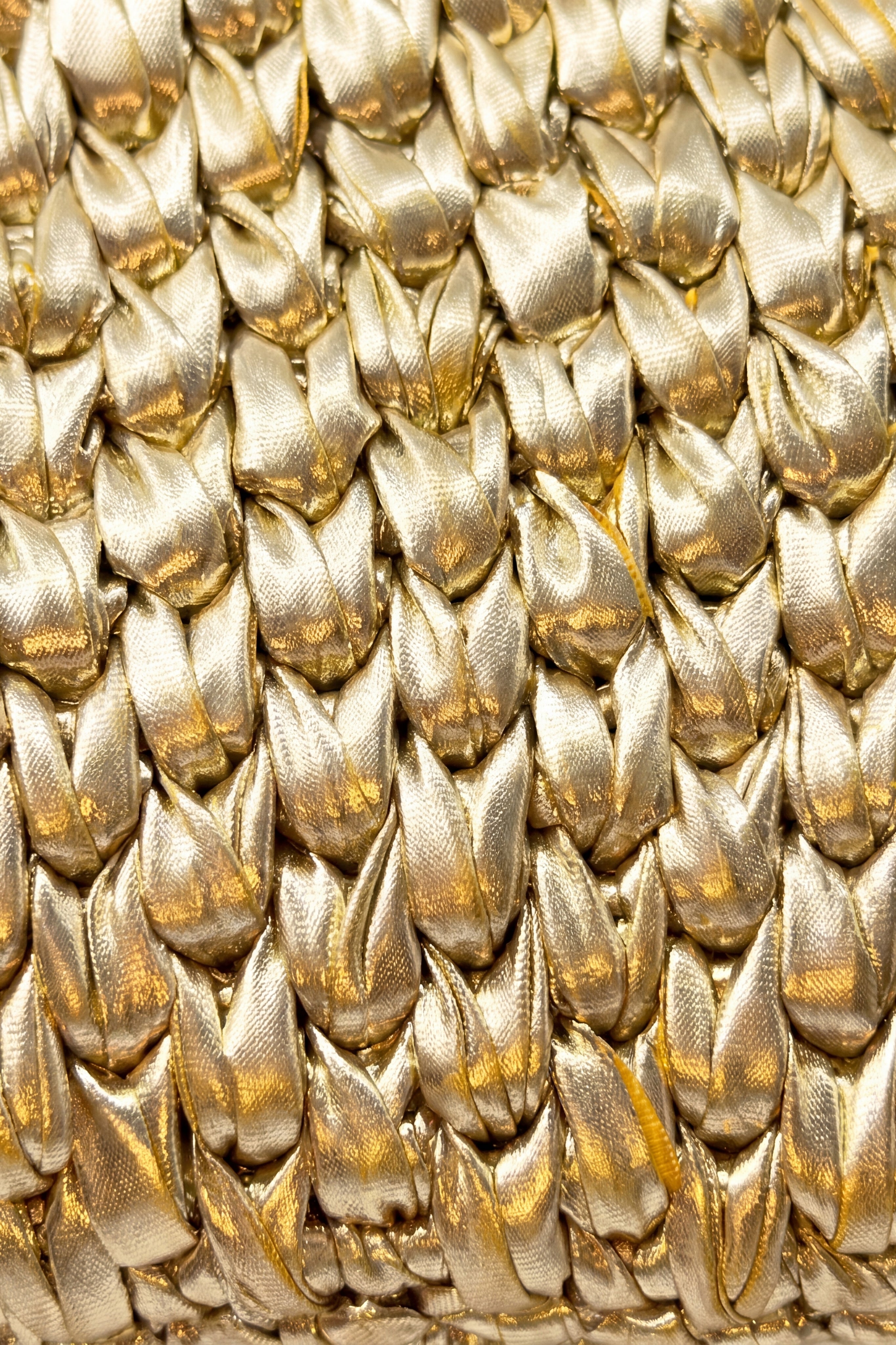 Champagne Metallic Clutch