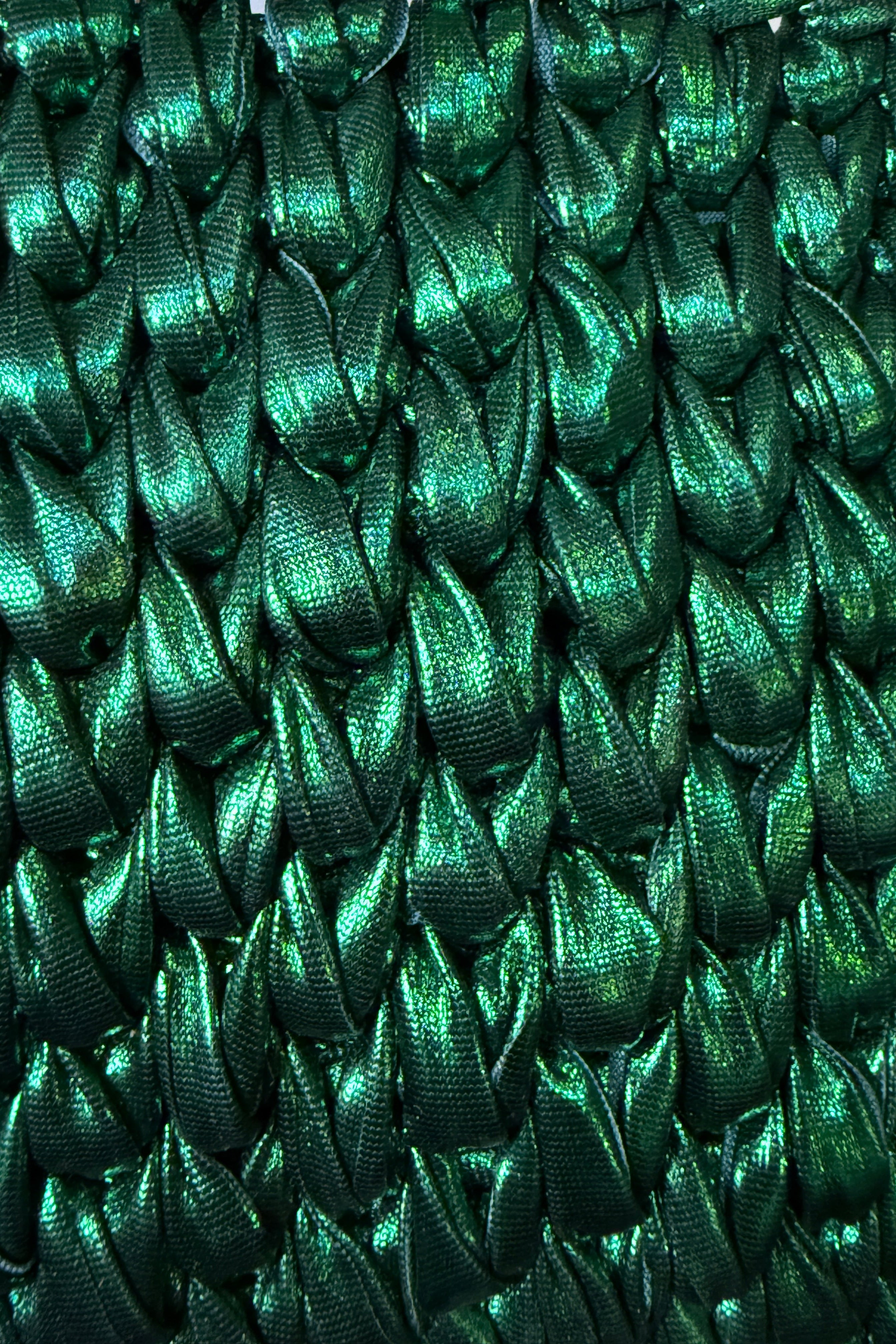 Green Metallic Clutch