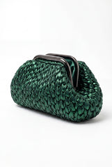 Green Metallic Clutch