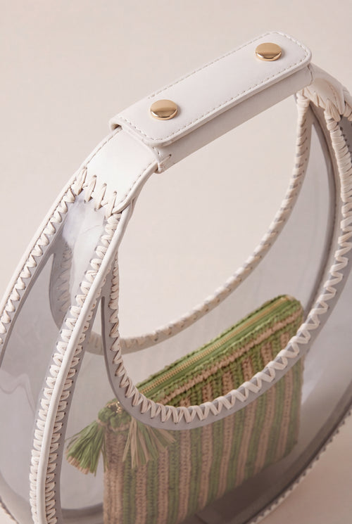 Moon Clear Grey Shoulder Bag