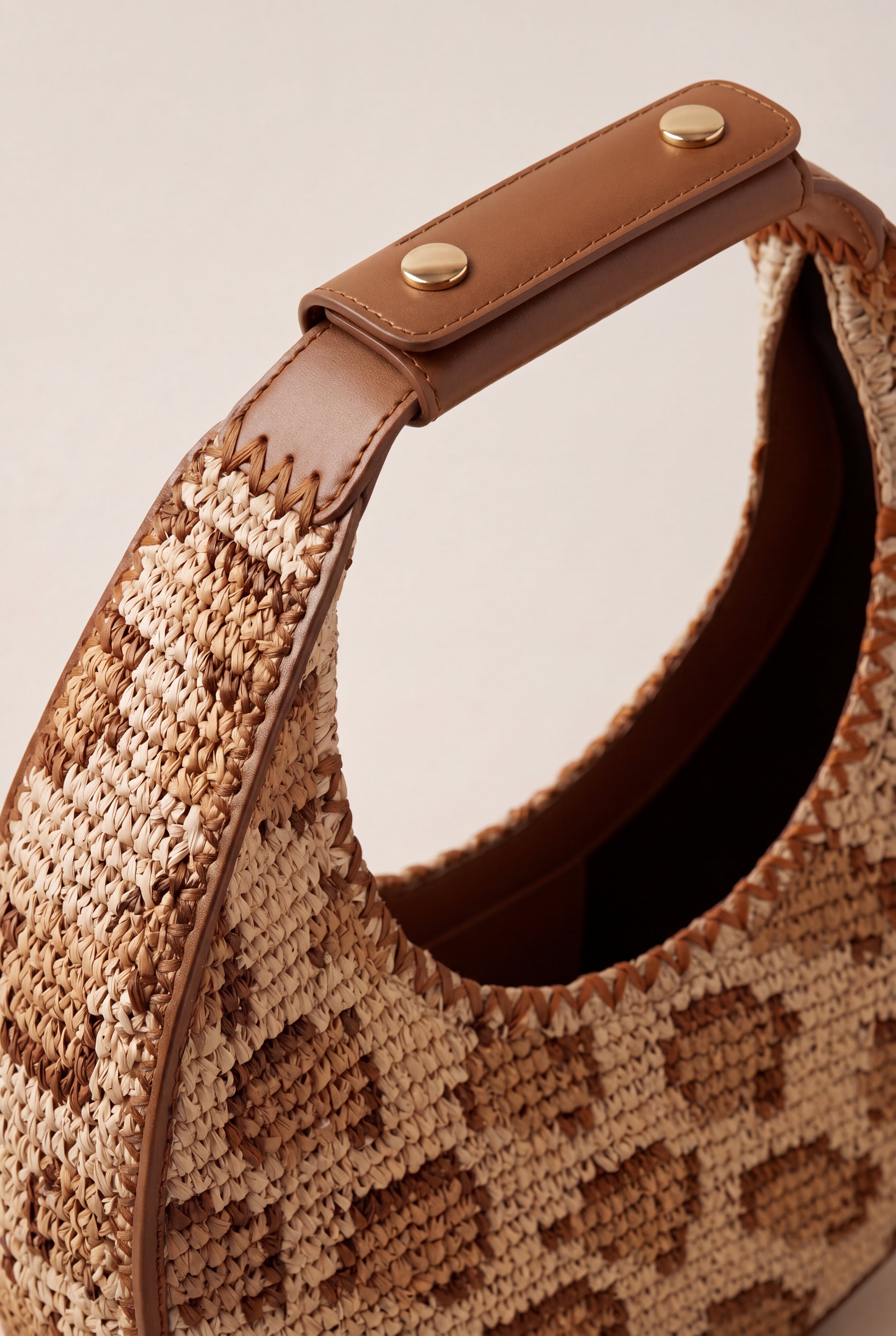 Moon Leopard Tan Shoulder Bag