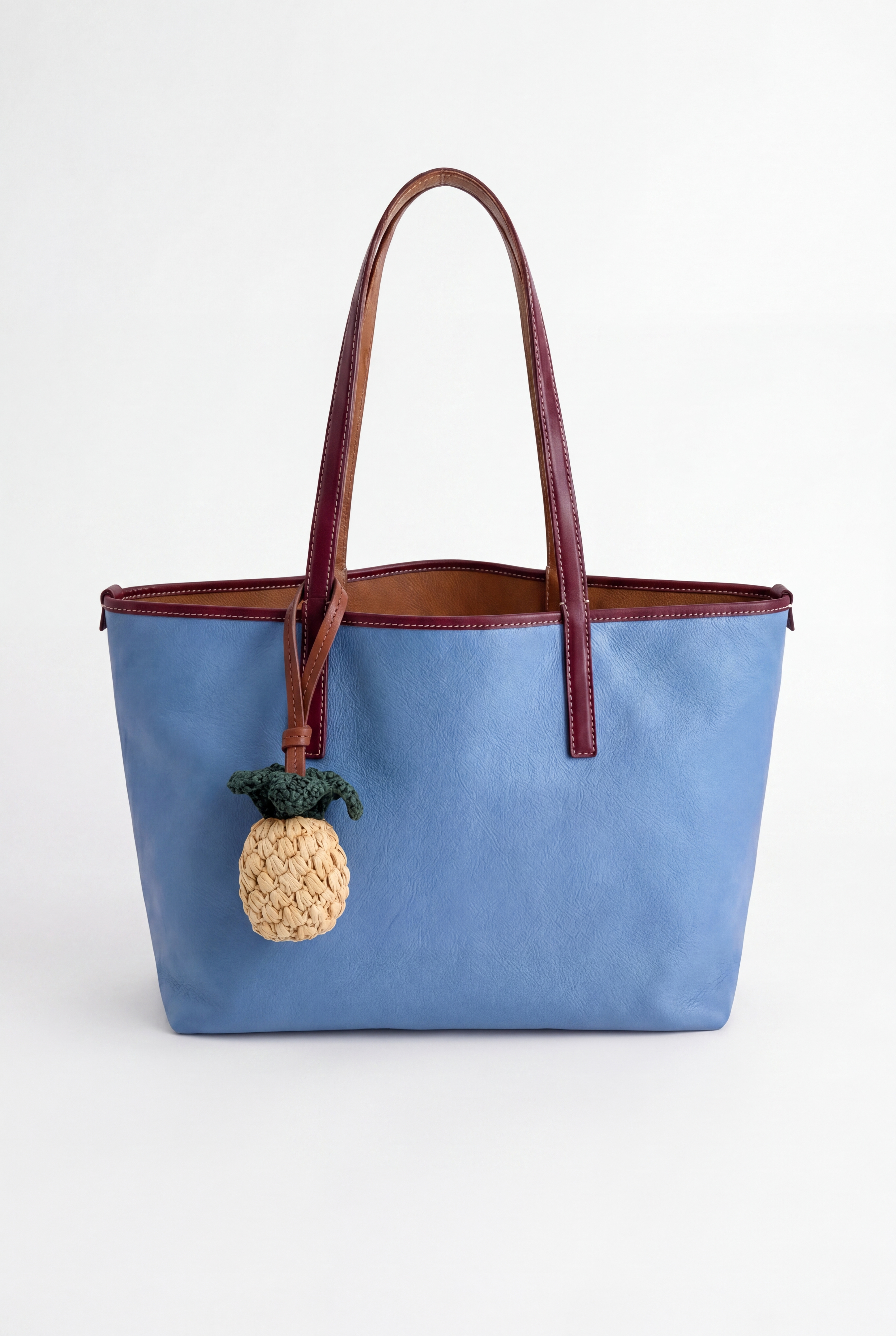 Reversible Bag Tan Blue