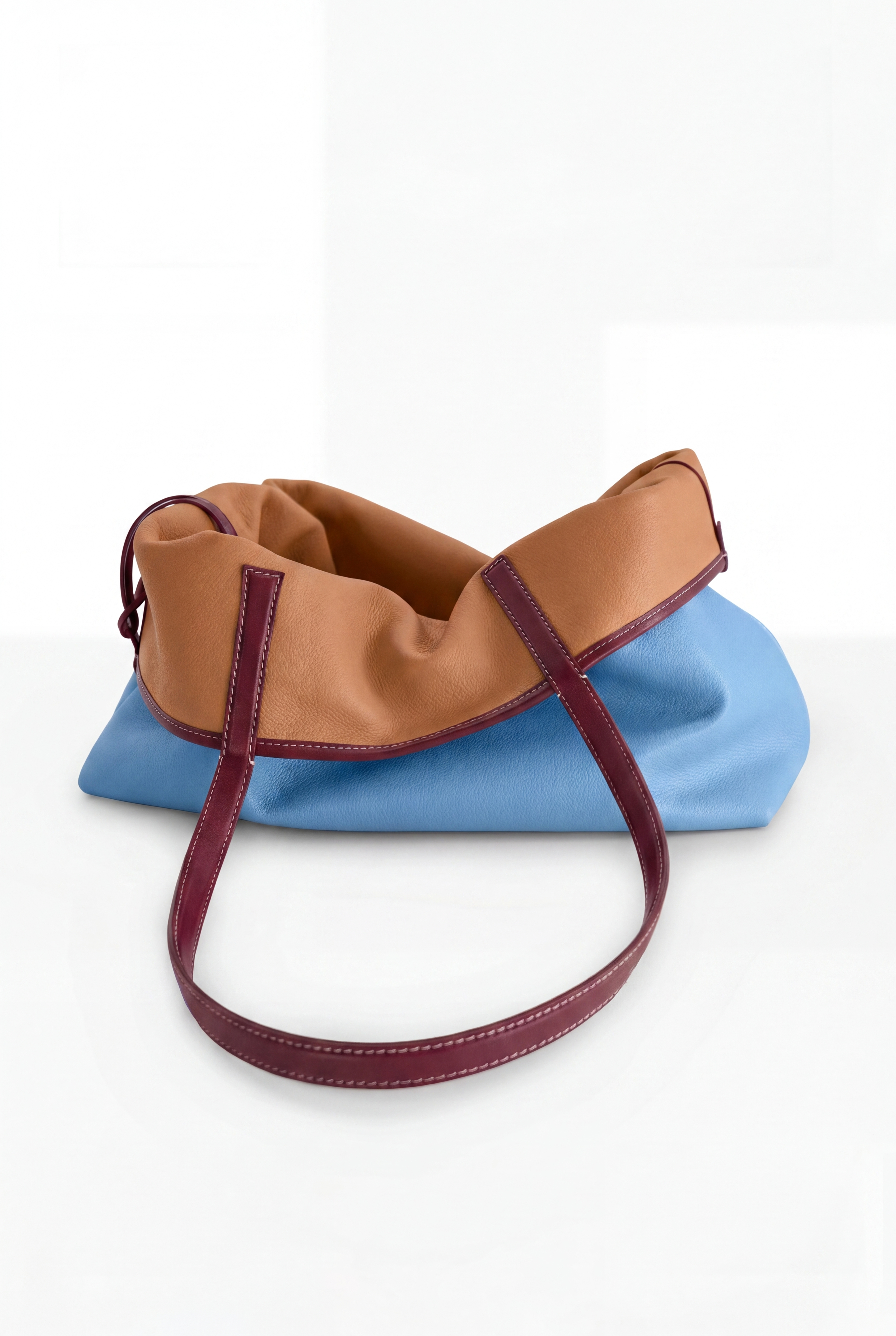 Reversible Bag Tan Blue