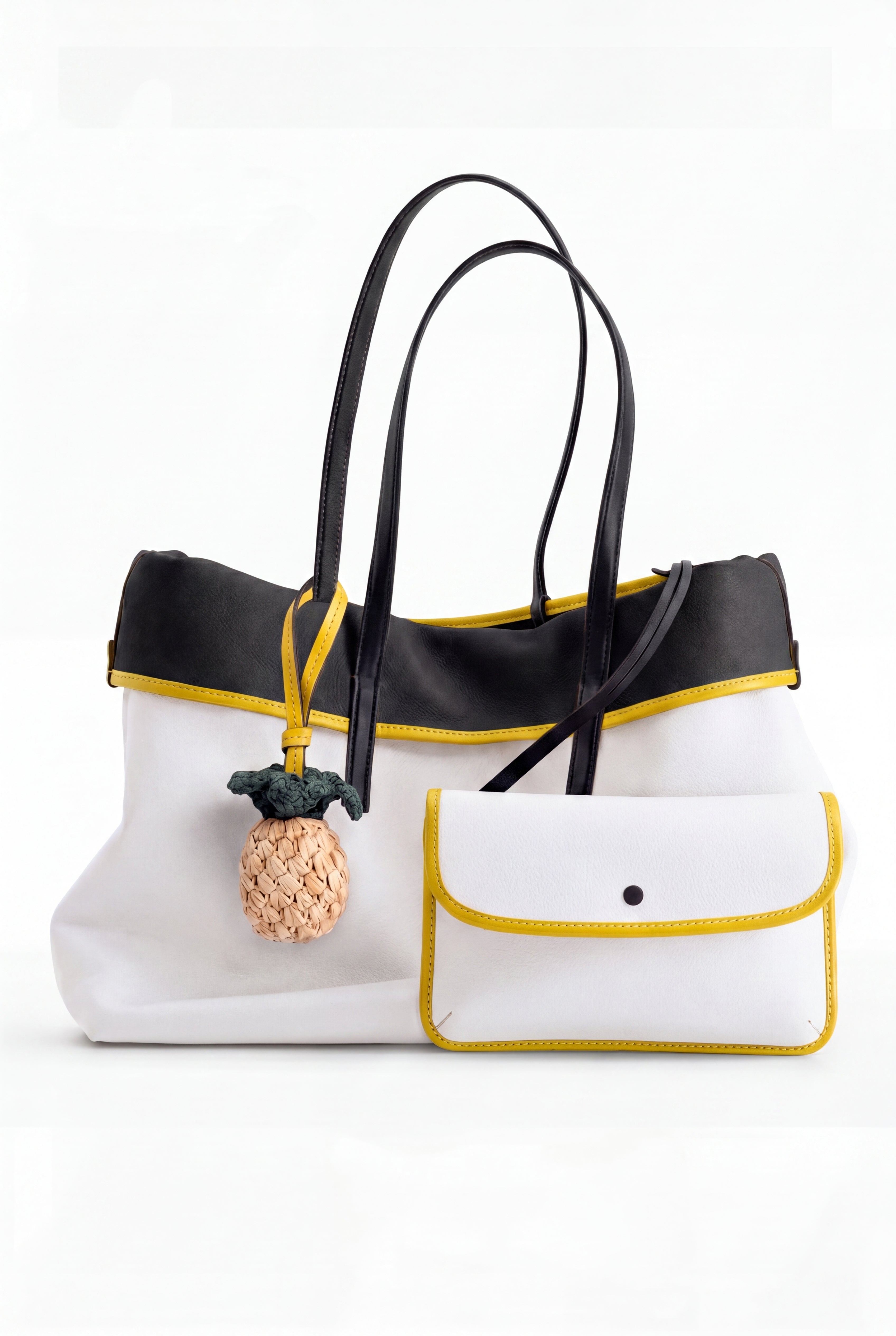 Reversible Bag Black White