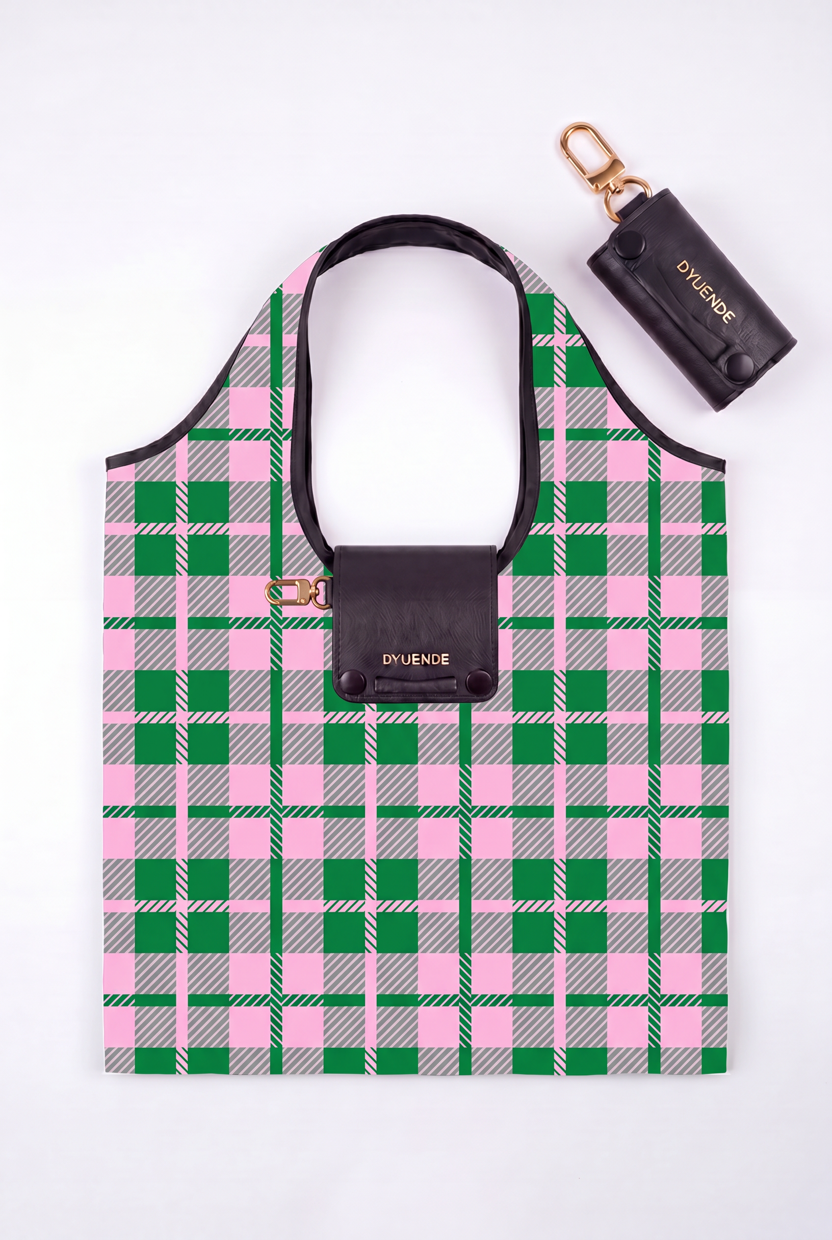 Rolly Foldable Bag Pink Picnic