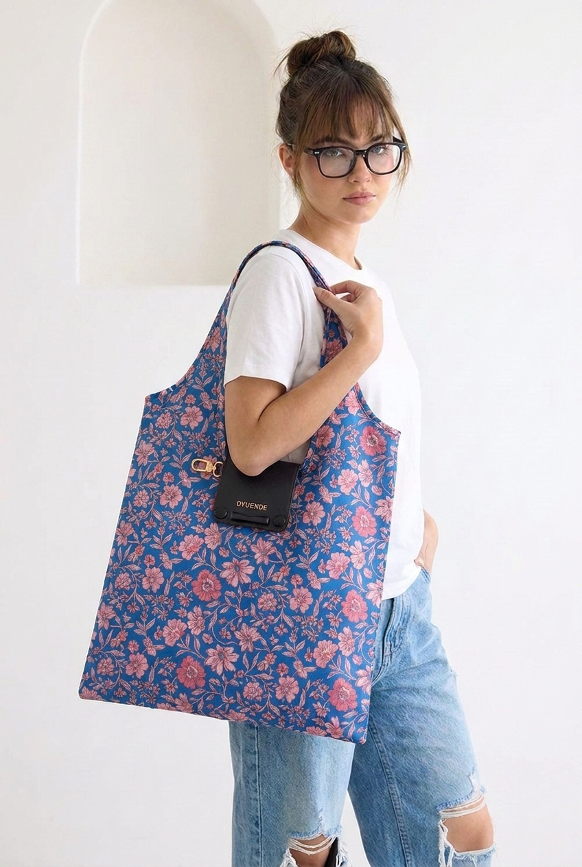 Rolly Foldable Bag Bloom