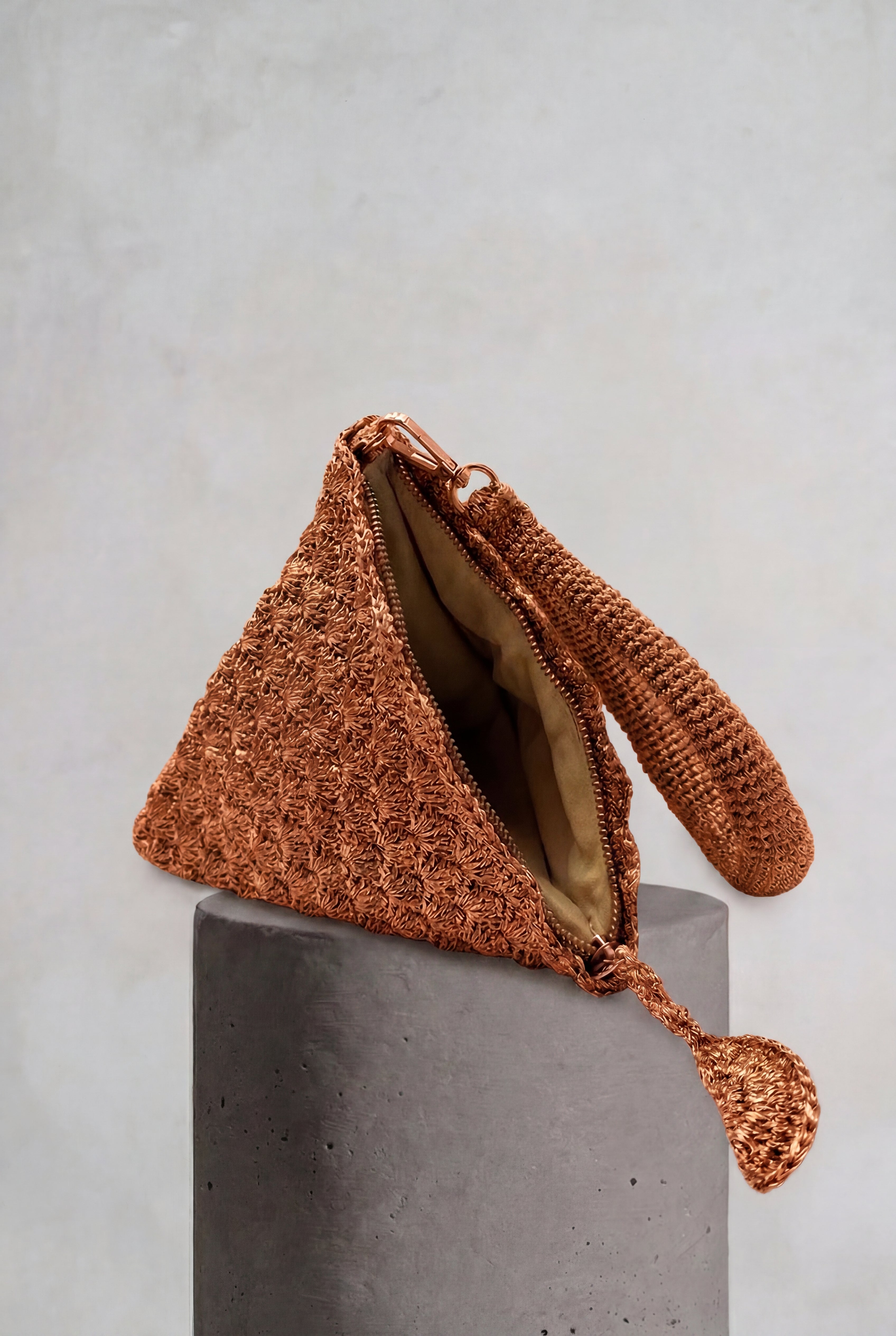 Solera Copper Pyramid Bag