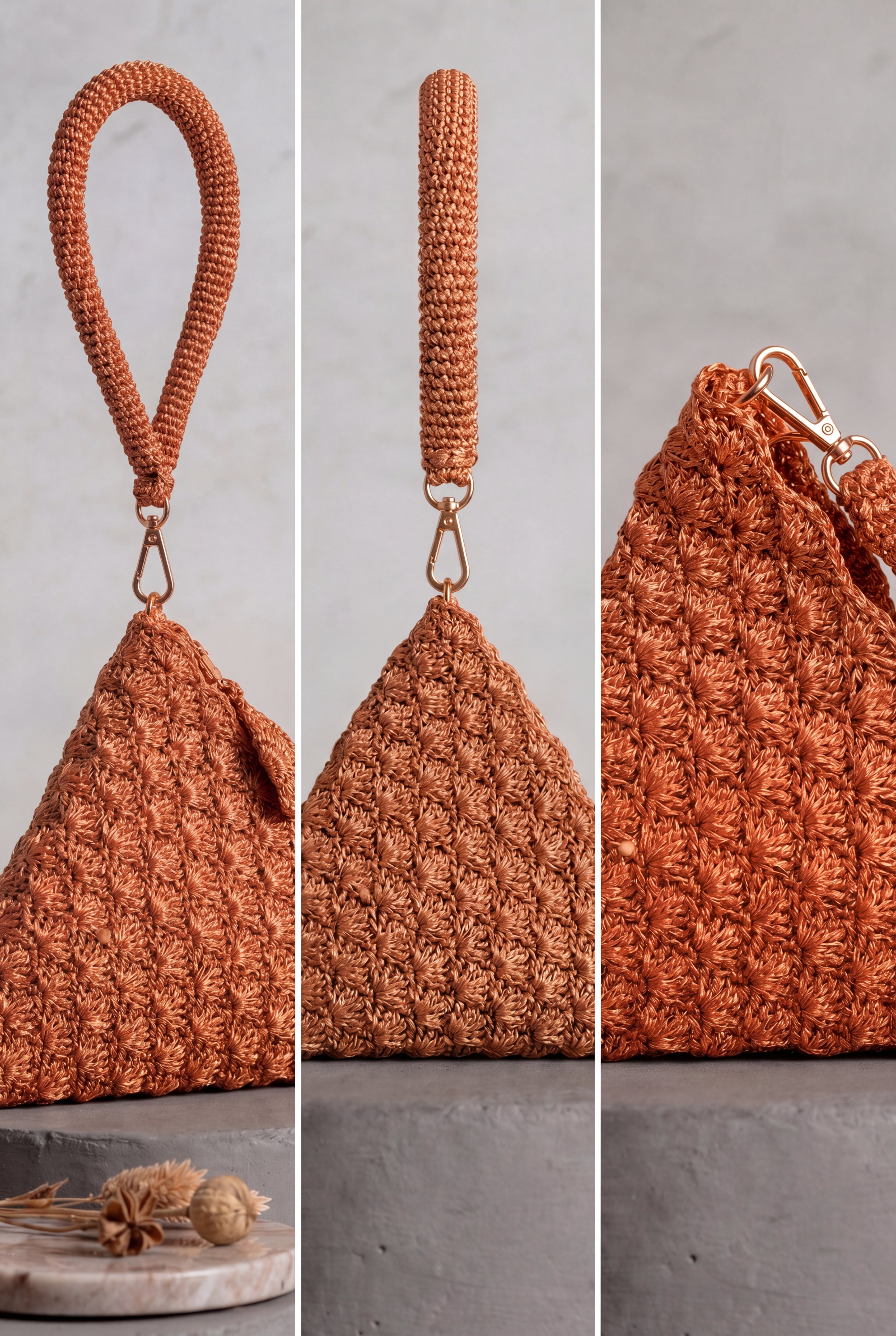 Solera Copper Pyramid Bag