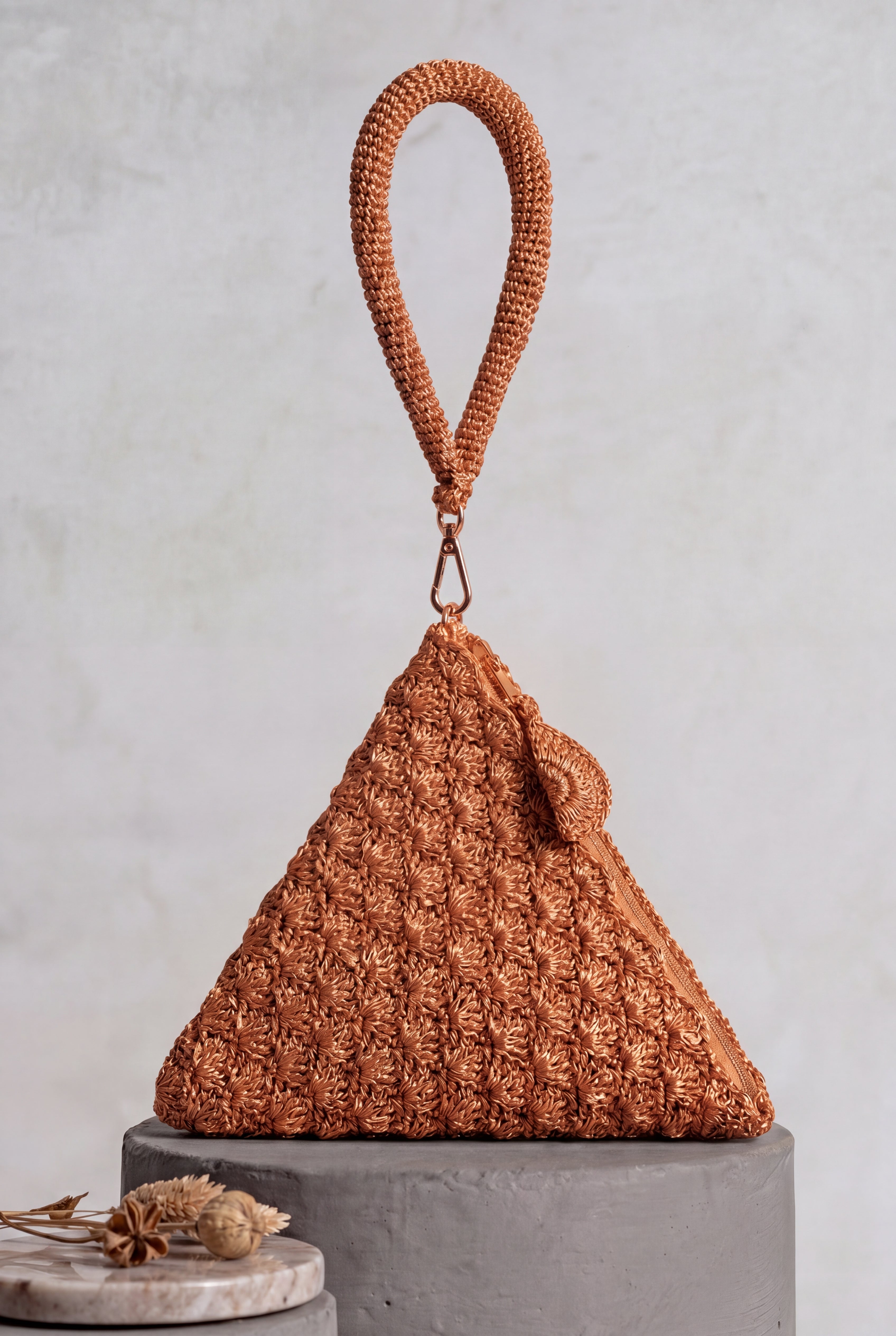 Solera Copper Pyramid Bag
