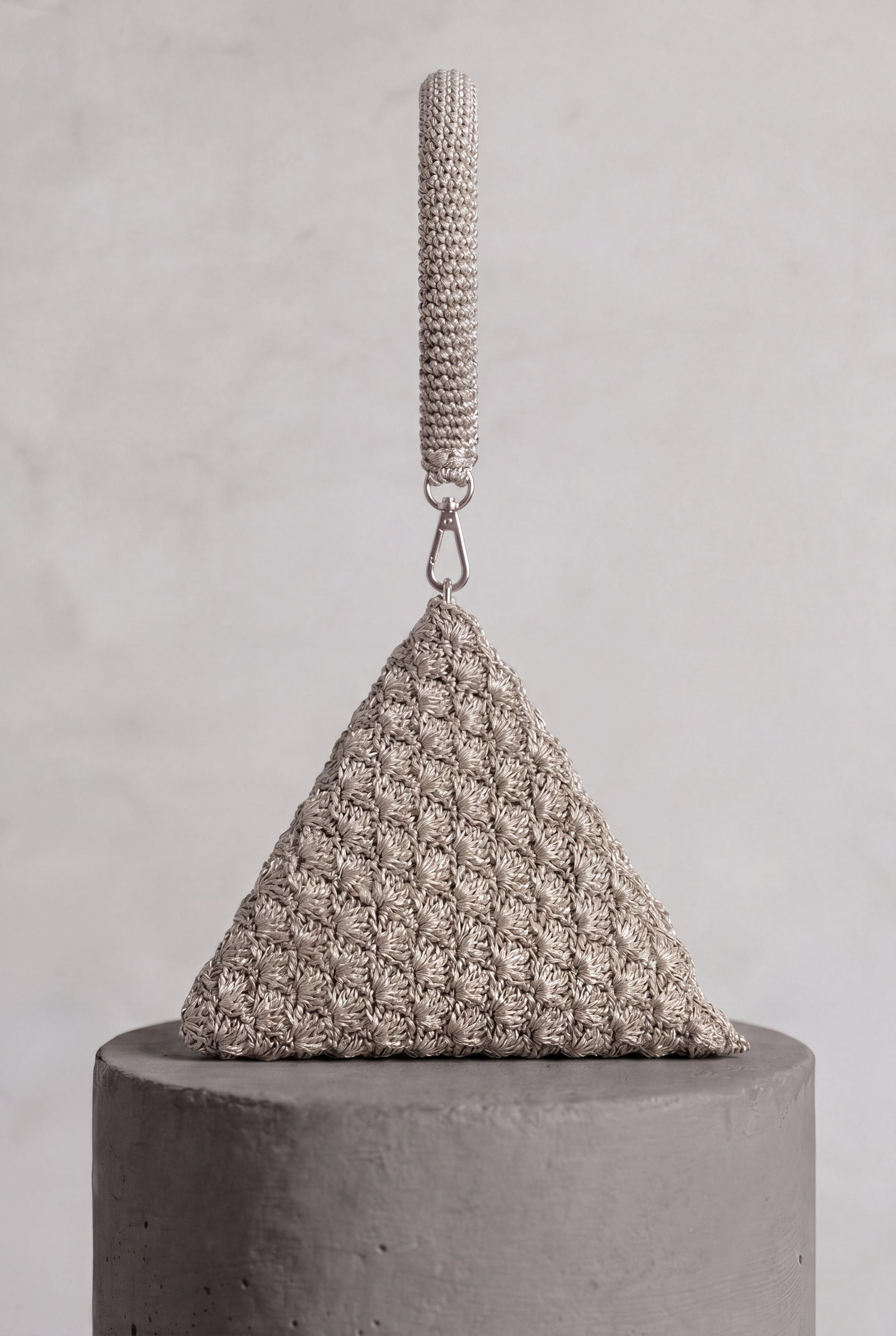 Solera Silver Pyramid Bag