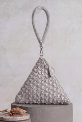 Solera Silver Pyramid Bag