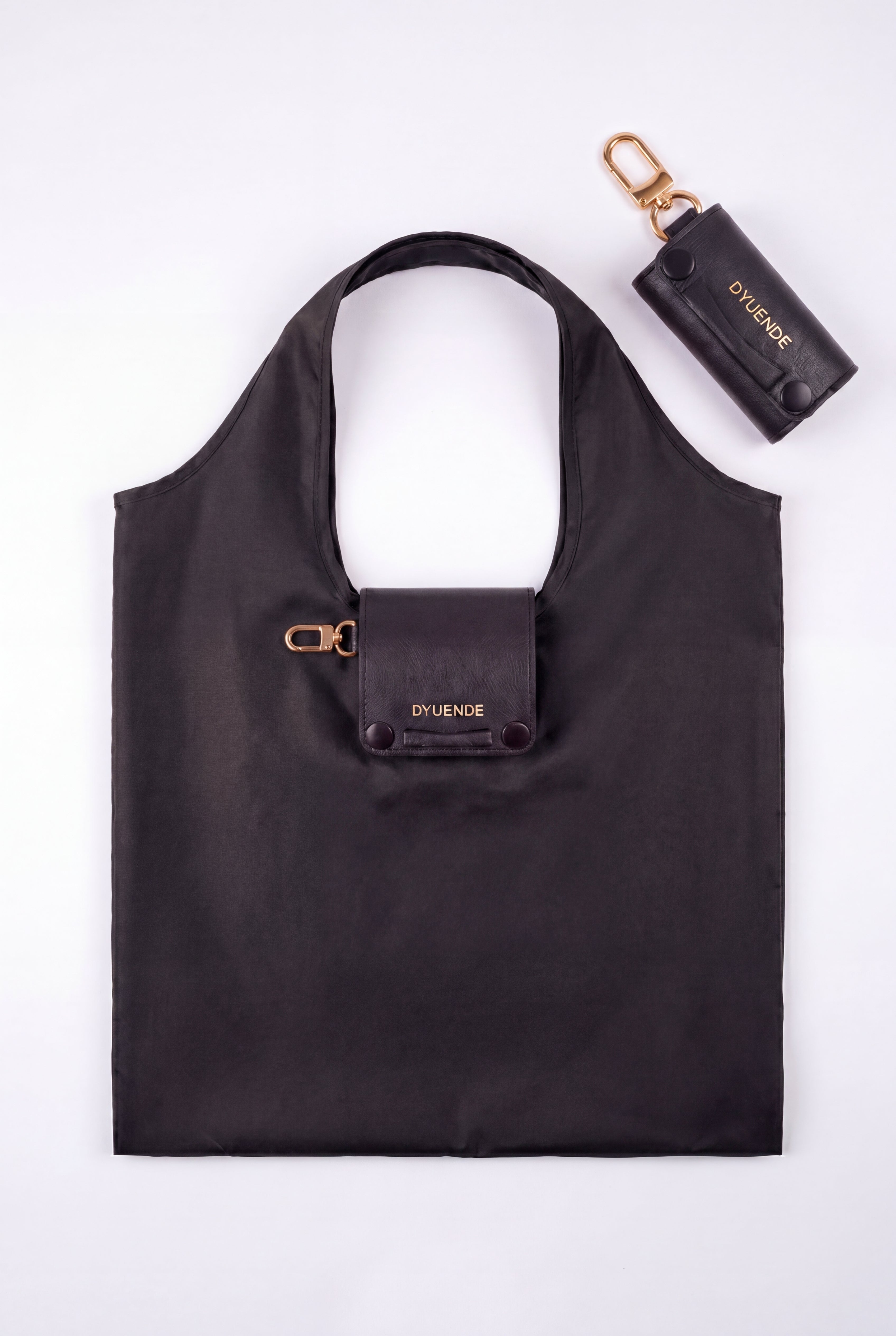 Rolly Foldable Bag Black