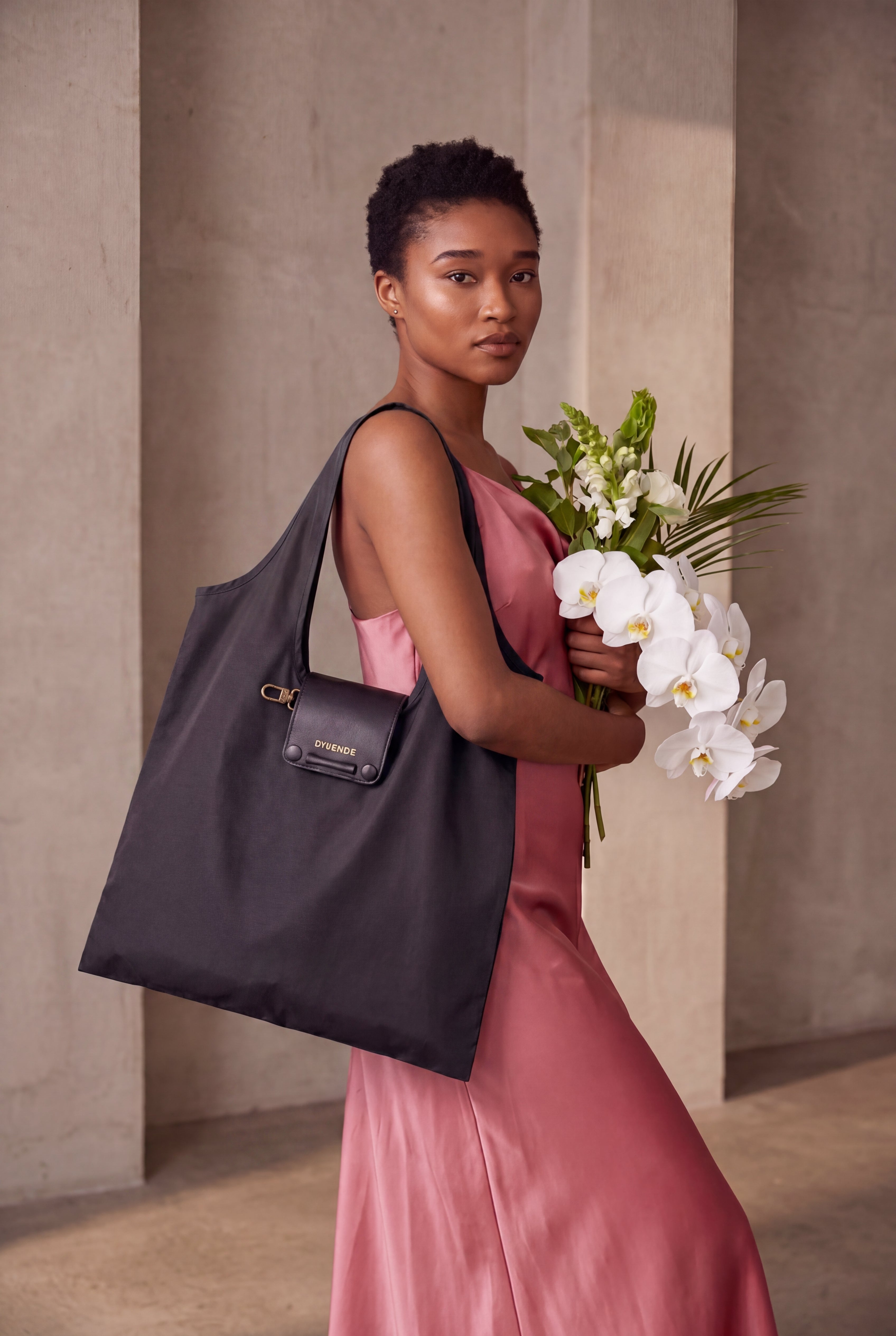 Rolly Foldable Bag Black