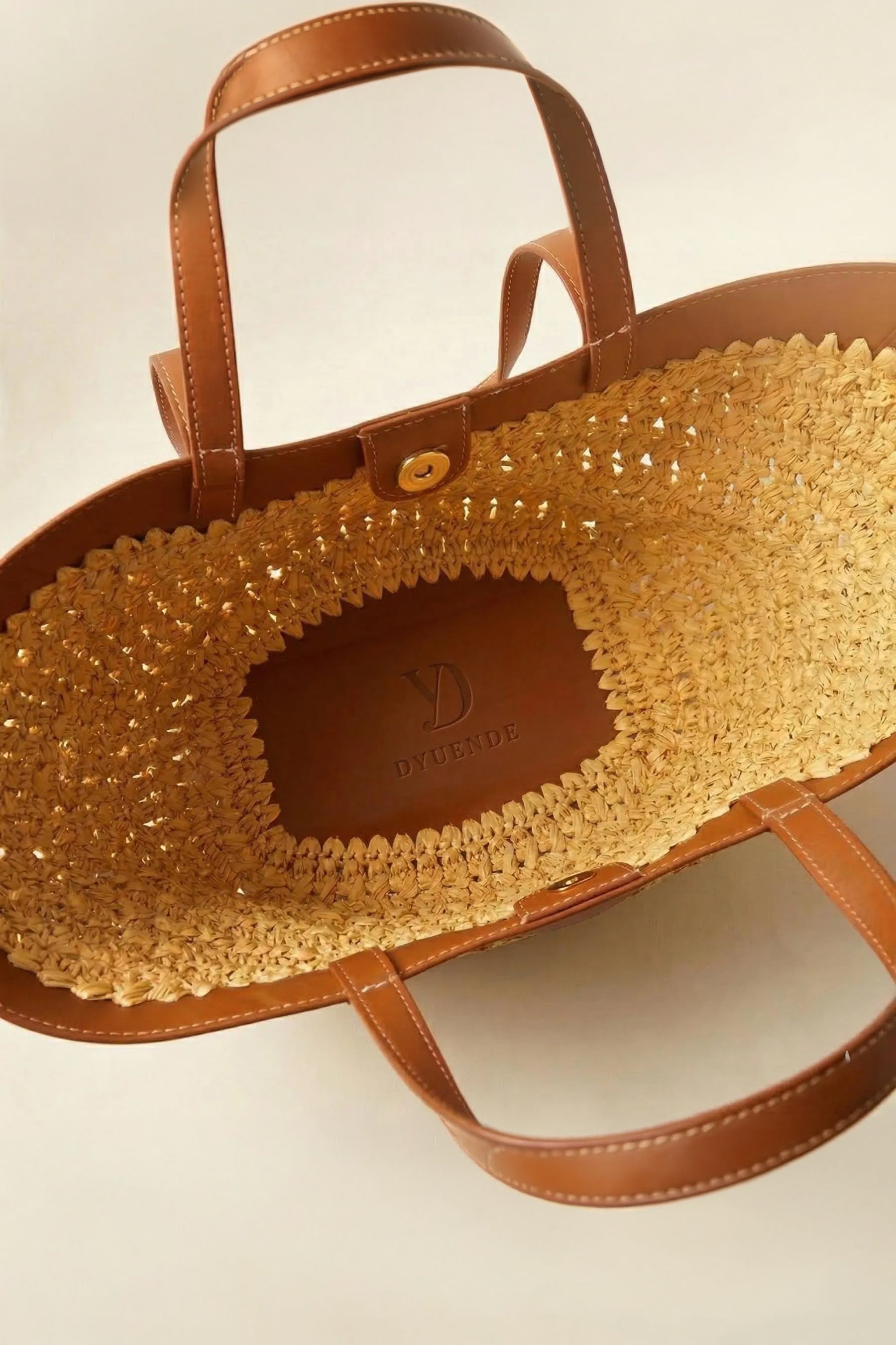 Cleo Raffia Tote Bag